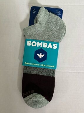 New! Bombas Ankle Socks Size Large Women’s 11-13